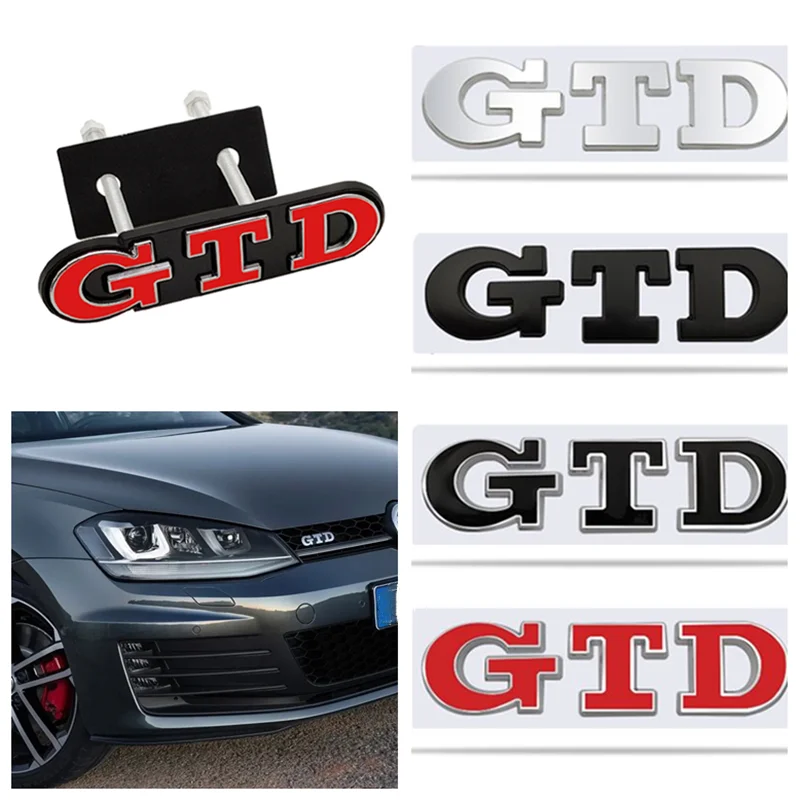 3D металлический логотип GTD,  – обзор и цена Golf Equipment Used